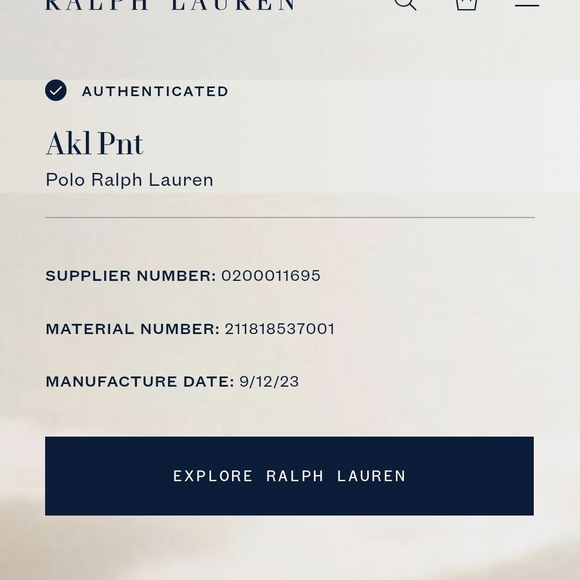 Ralph Lauren Camouflage Cargo Pants - Picture 11 of 11